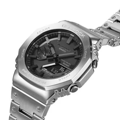 G-shock 2100- Full Metal -Silver Black